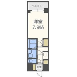 サムティナンバ南の物件間取画像